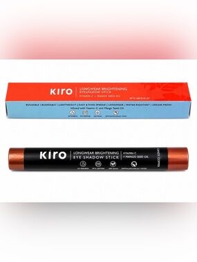 NIB Kiro Longwear Eyeshadow Stick 02 Sandy Copper Vegan Clean Beauty Shadow